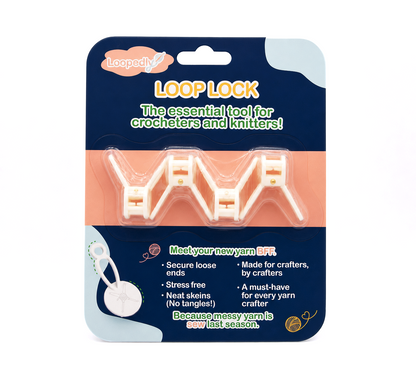 Loop Lock (4 Pieces) | Yarn Organization Tool